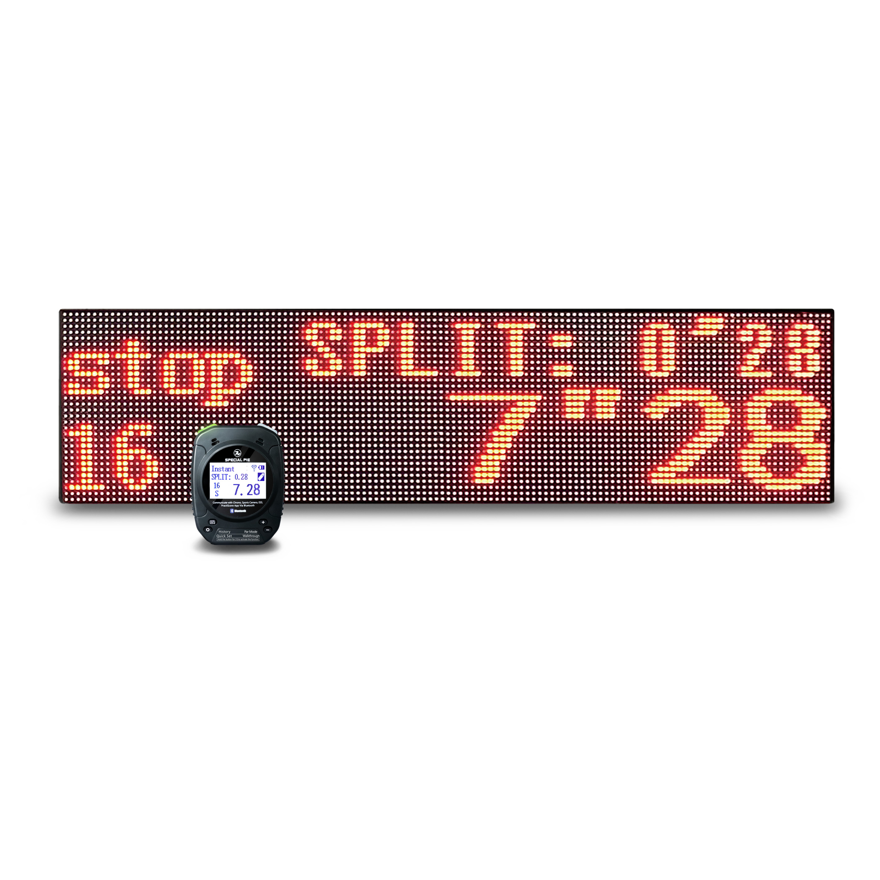 LED Shooting Score Display for Real-Time Match Visualization