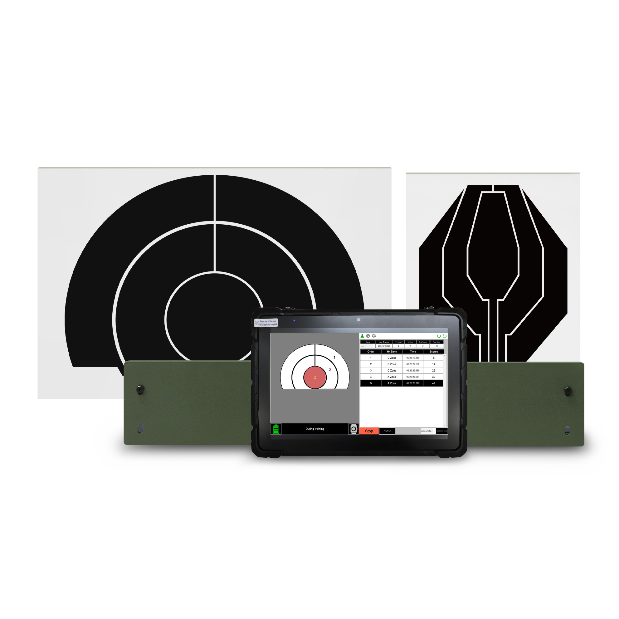 Short Circuit Shooting Target with Instant Hit Feedback for Training Practice