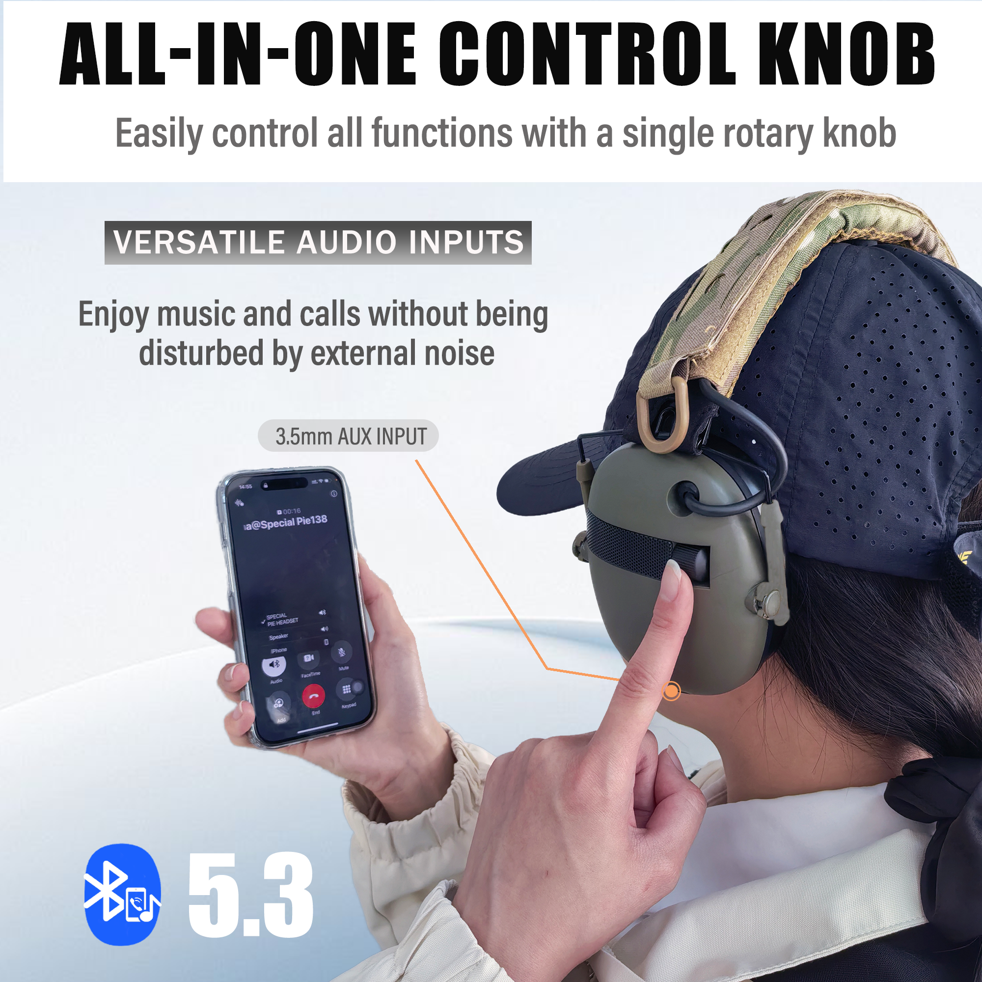 Electronic Shooting Ear Protection