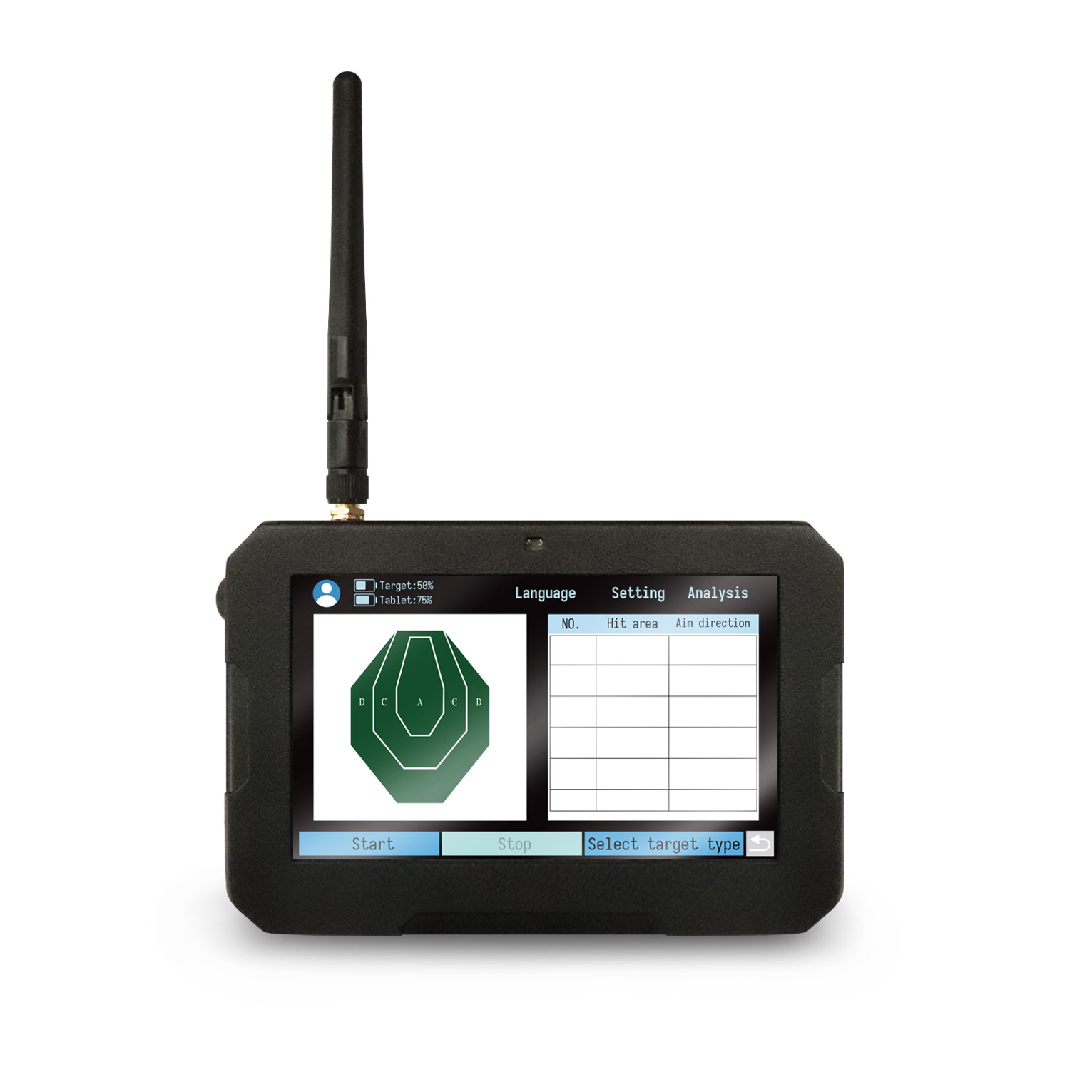 Laser Precision Shooting Training System - IPSC Target