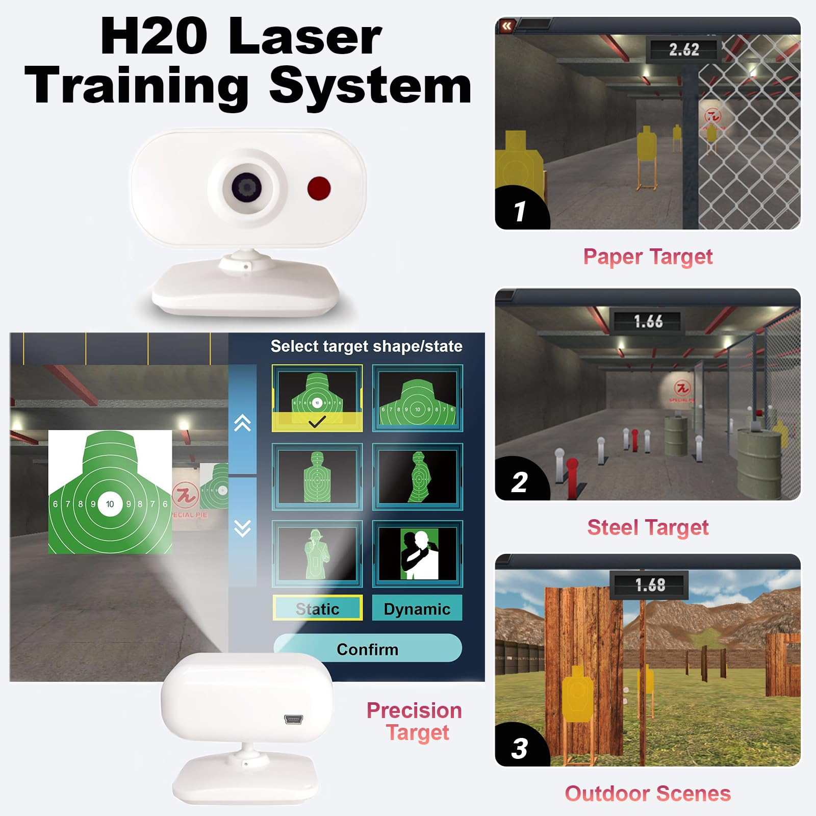 Dry Fire Laser Training System Kit