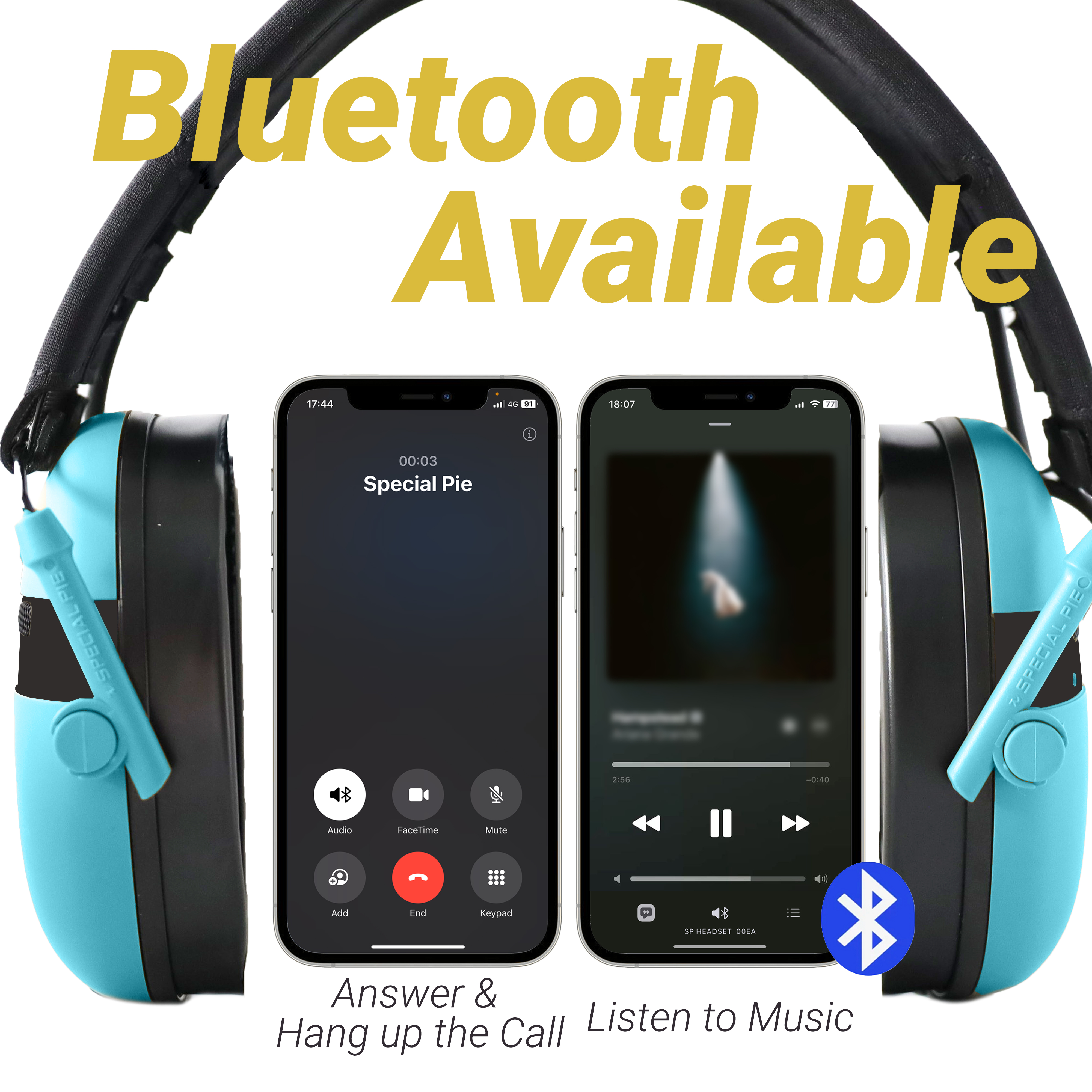 Bluetooth Ear Protector