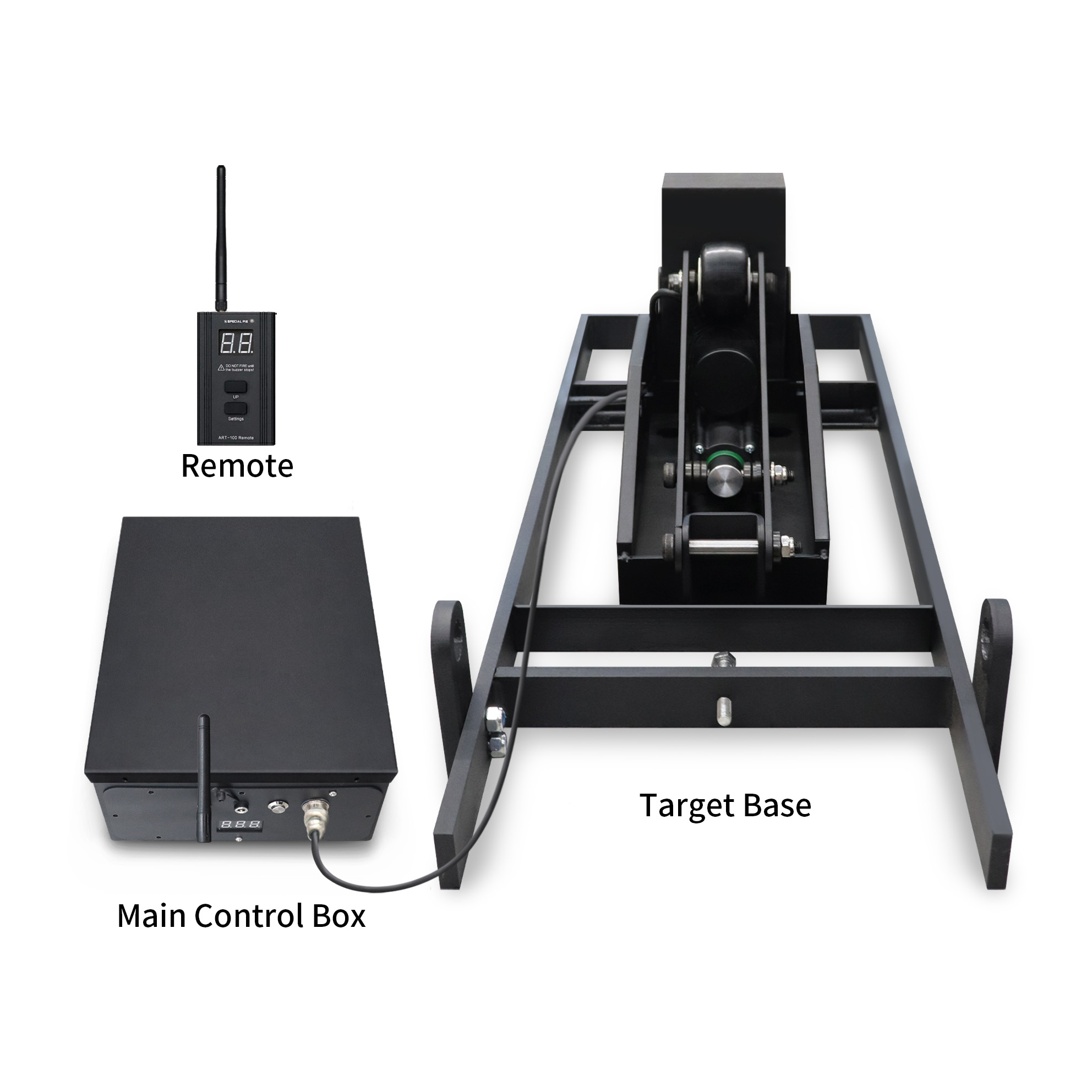 Auto Reset Steel Target Base for Continuous Shooting Training Practice