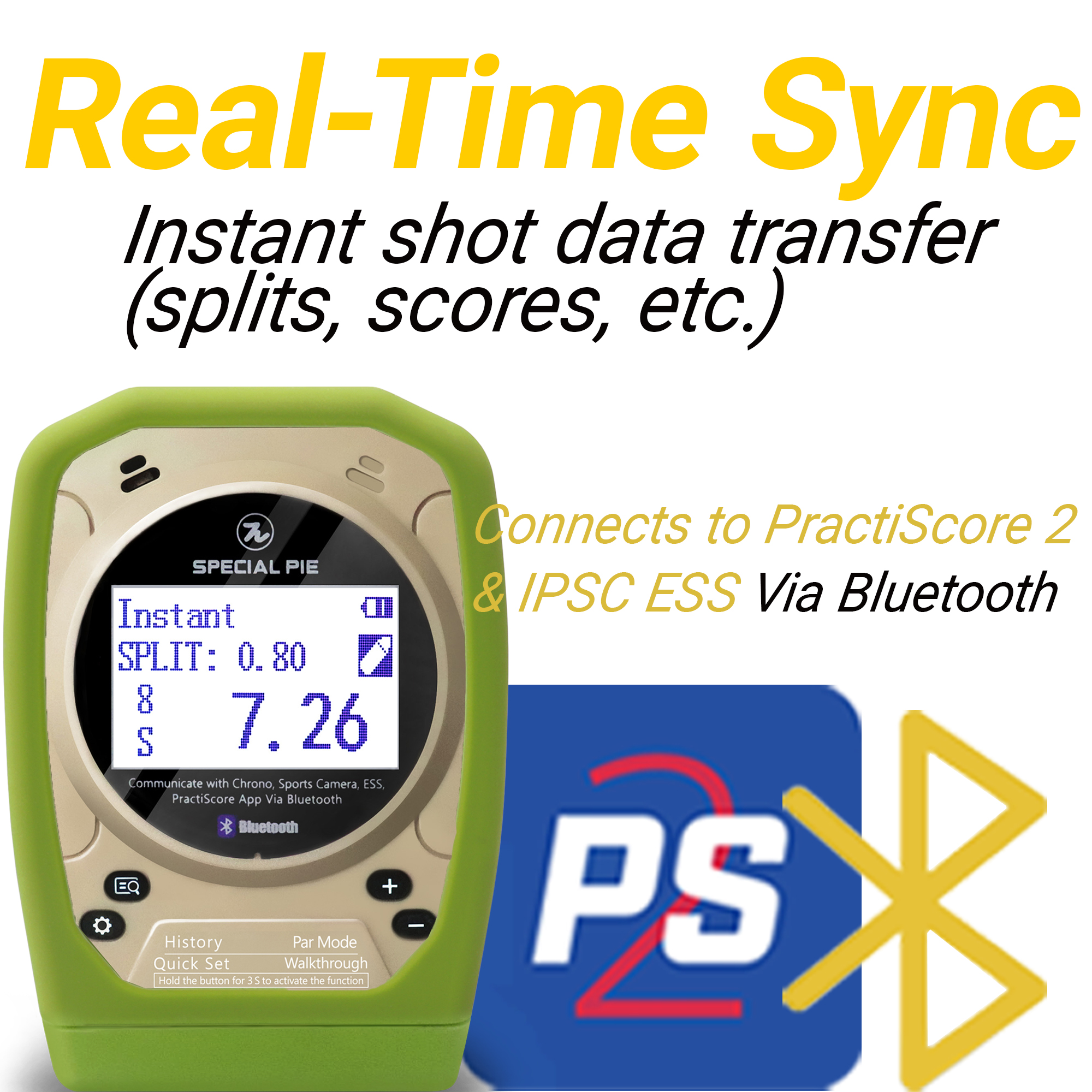 Dual-Screen Shooting Timer for Shooting Training and Competition
