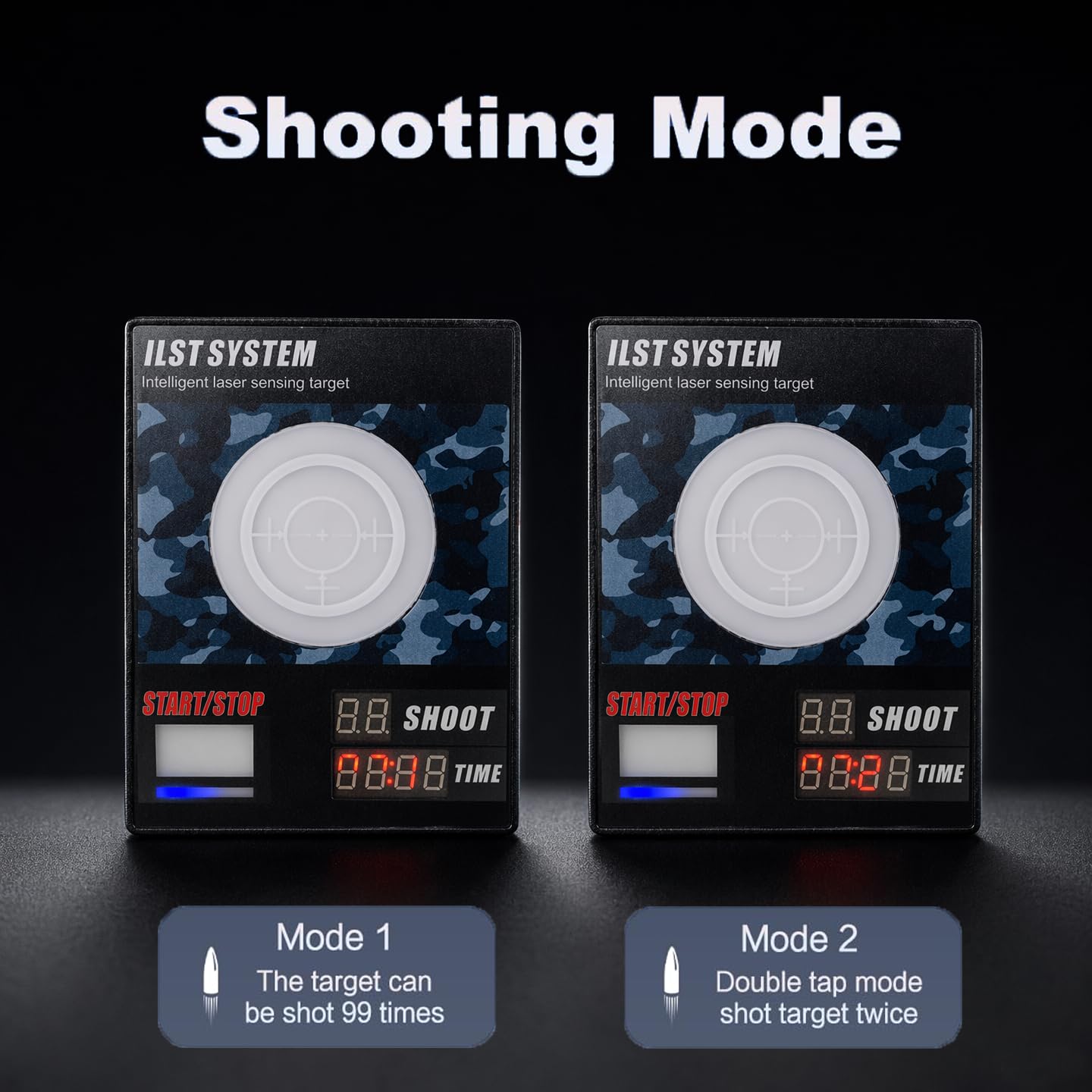 Dry Fire Laser Training System, Laser Target with Laser Training Cartridge