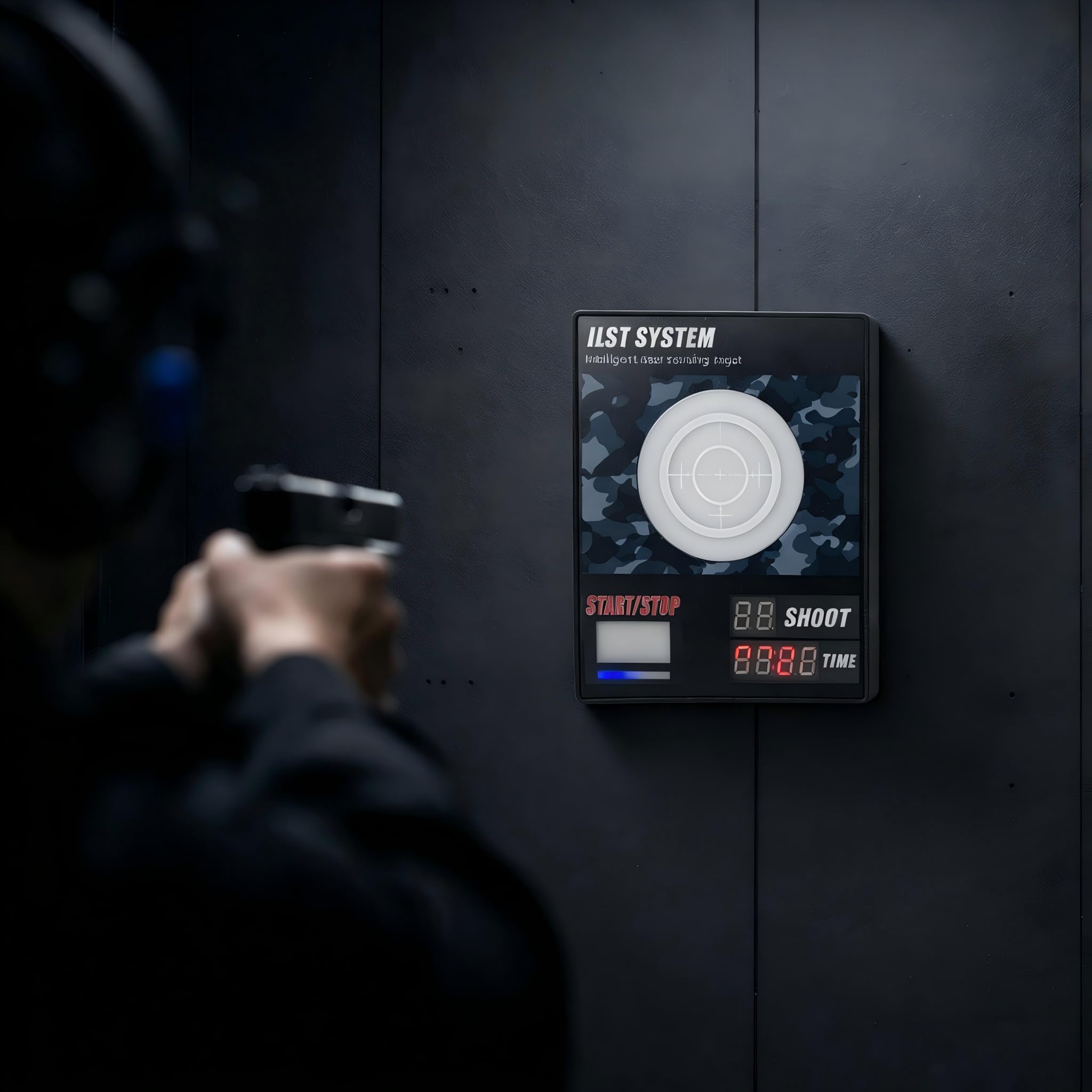 Dry Fire Laser Training System, Laser Target with Laser Training Cartridge