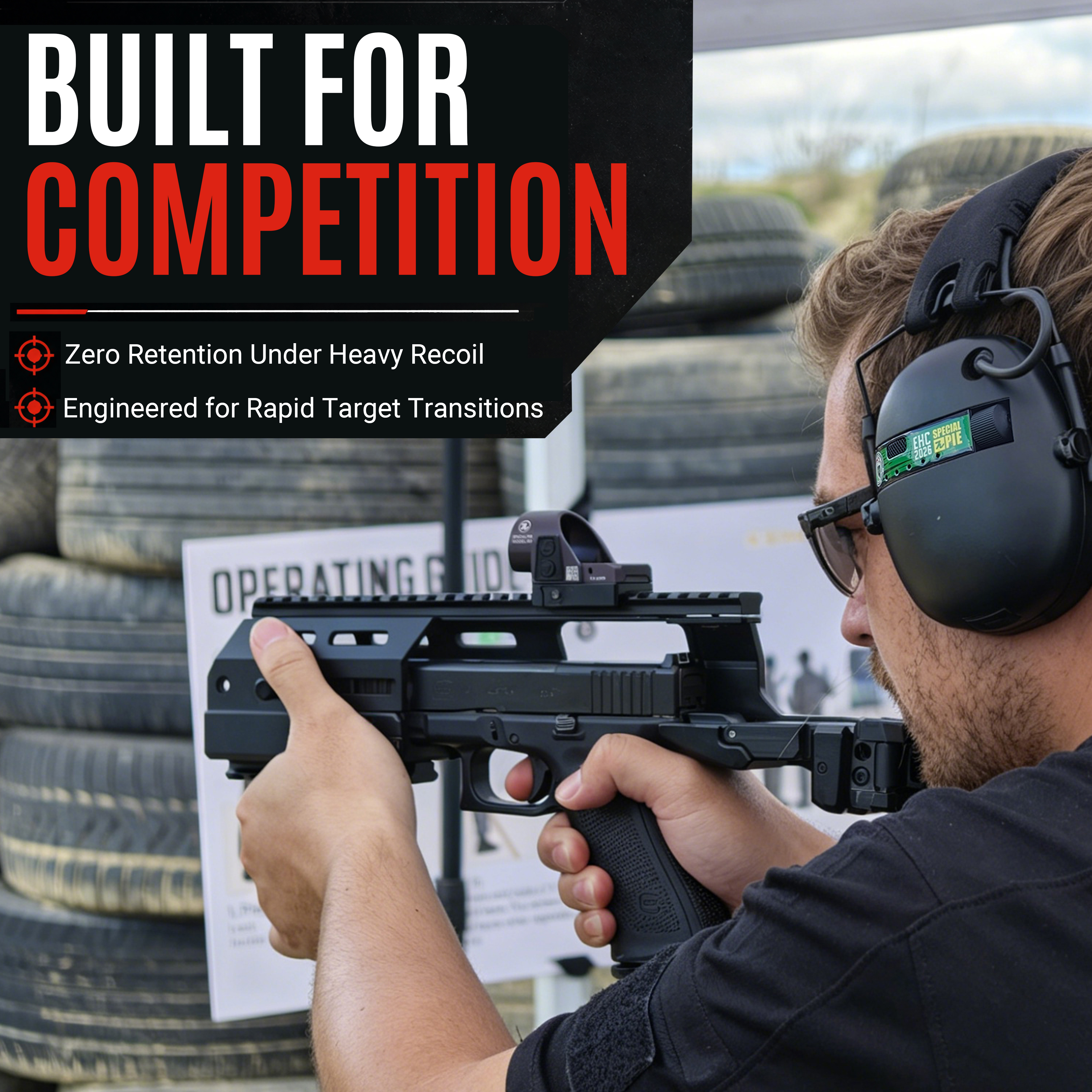 Red Dot Sight for Shooting Training and Tactical Accuracy Improvement