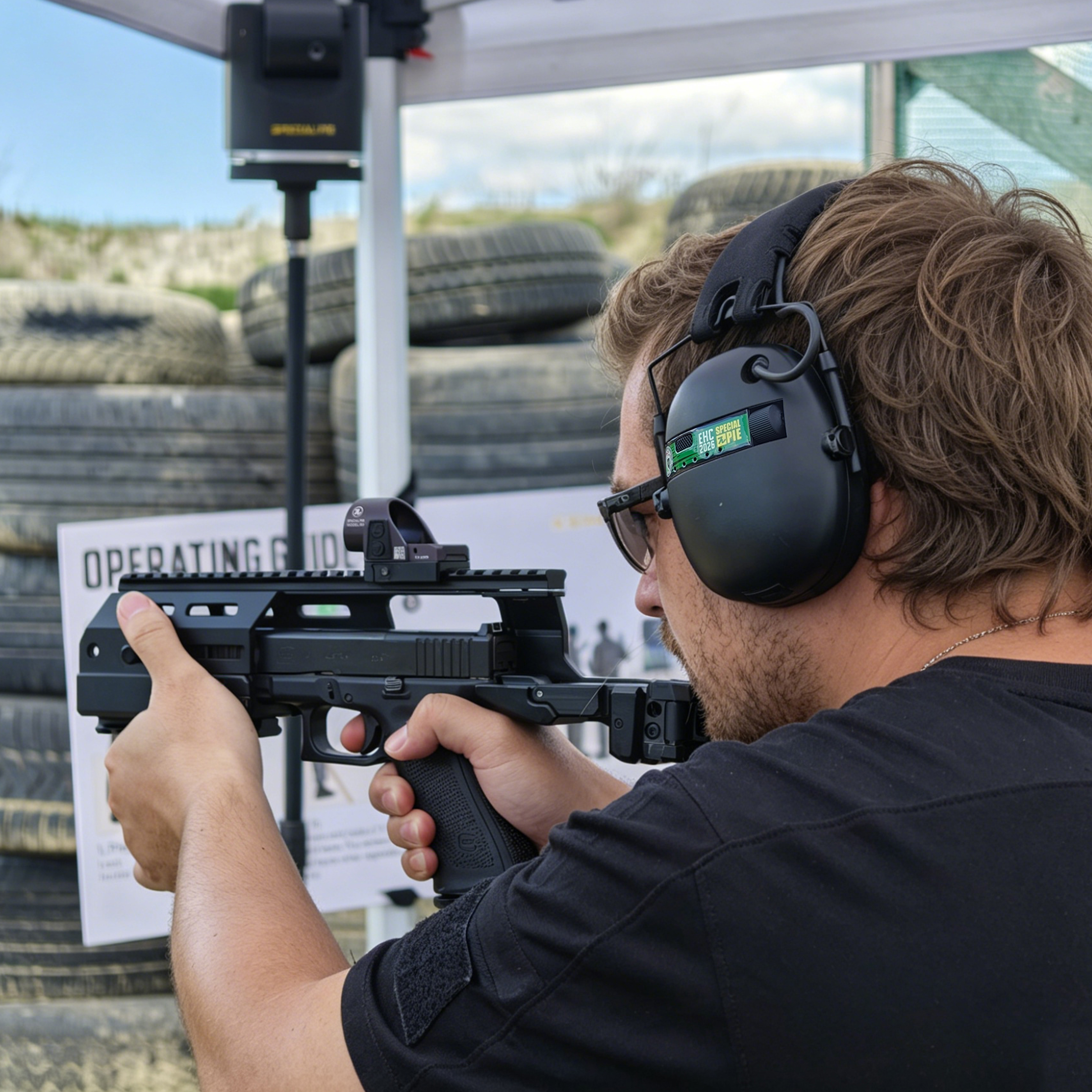 Carbine Conversion Kit for Pistol Enhanced Version for Stability and Accuracy Training