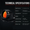 Red Dot Sight for Shooting Training and Tactical Accuracy Improvement