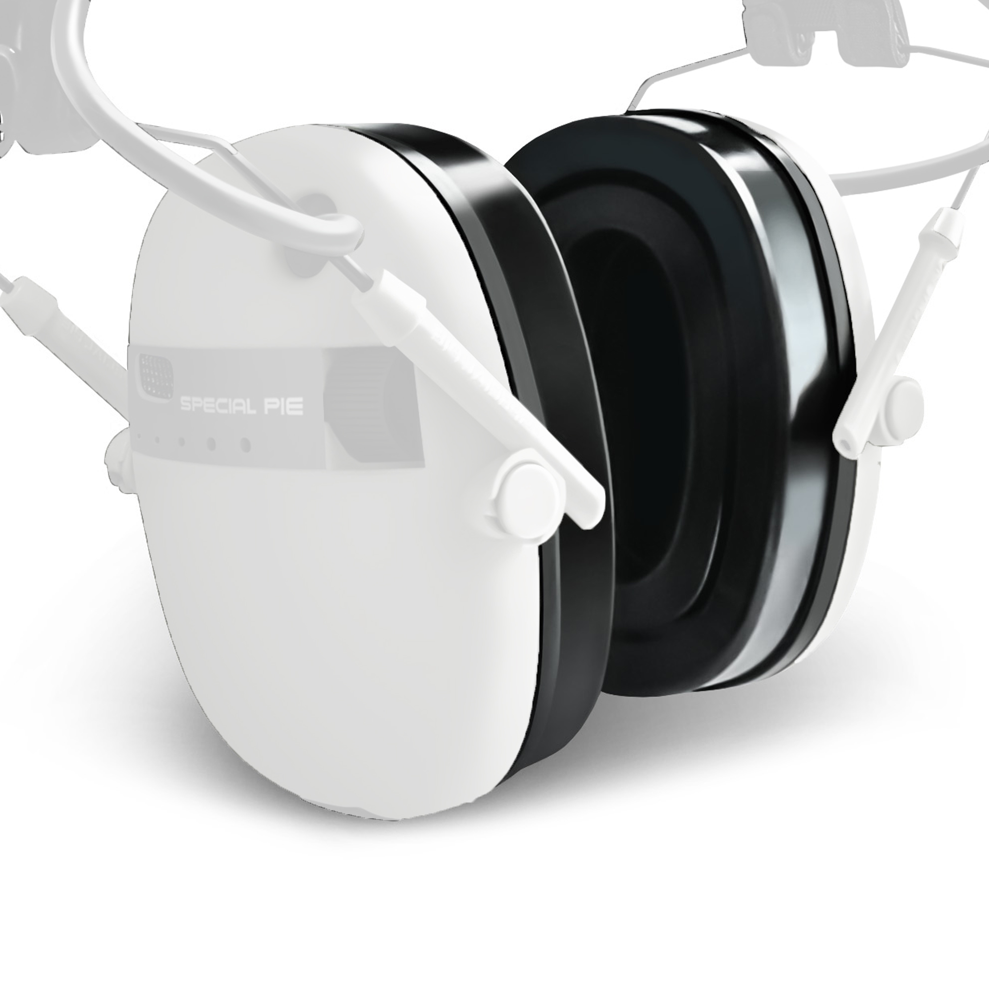Replacement Gel Ear Pads for Tactical Shooting Headsets
